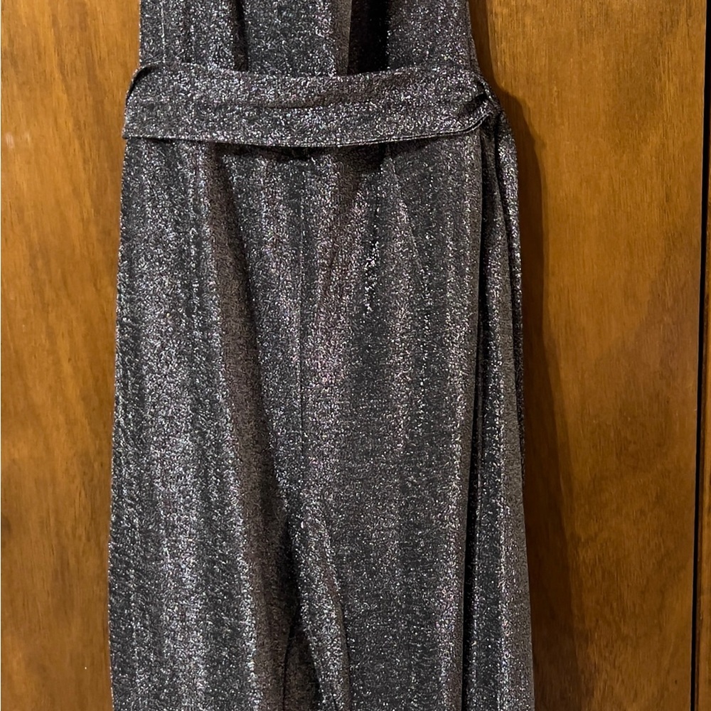 New York & Company Glittering Black Top